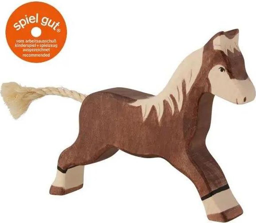 HOLZTIGER Pferd, laufend, dunkelbraun Produktbild 