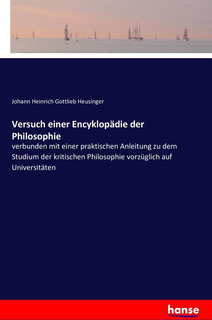 Versuch einer Encyklopädie der Philosophie