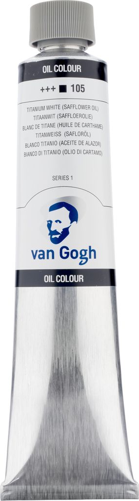 Van Gogh Ölfarbe Tube 200 ml Titanweiß (Safloröl) 105