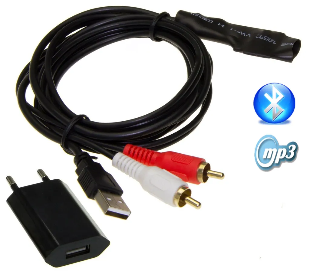 Adaptateur Bluetooth pour Barre de Son RCA HiFi avec Lecteur USB MP3