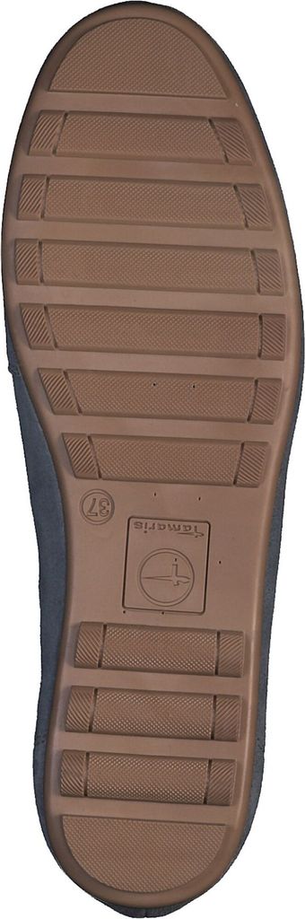 Tamaris Damen Slipper Leder Mokassin Penny Loafer sportlich 1-24229-42, Größe:37 EU, Farbe:Mehrfarbig