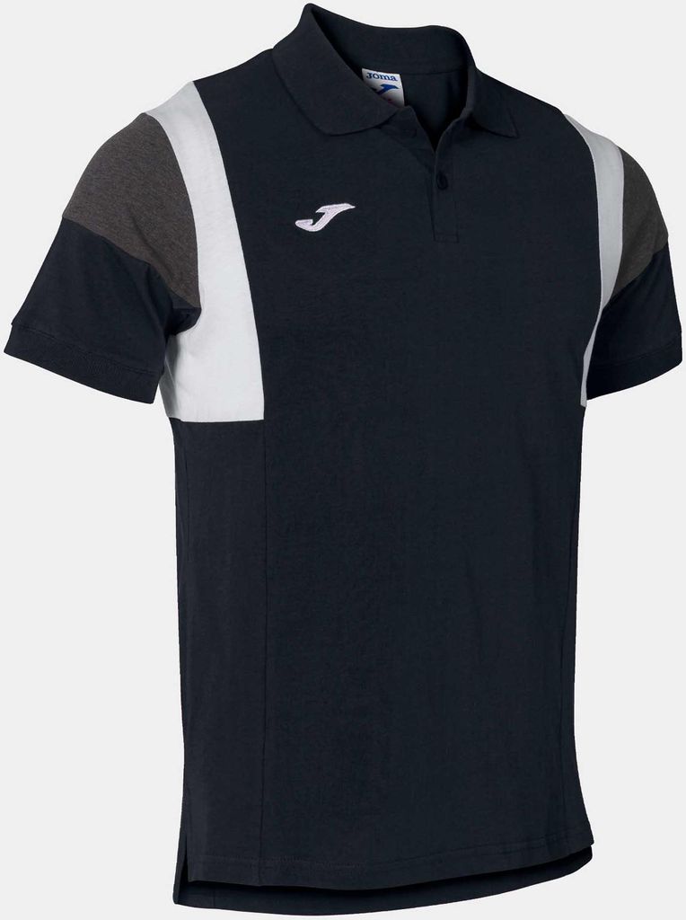 Sport t-shirt joma ärmel polo schwarz schwarz s