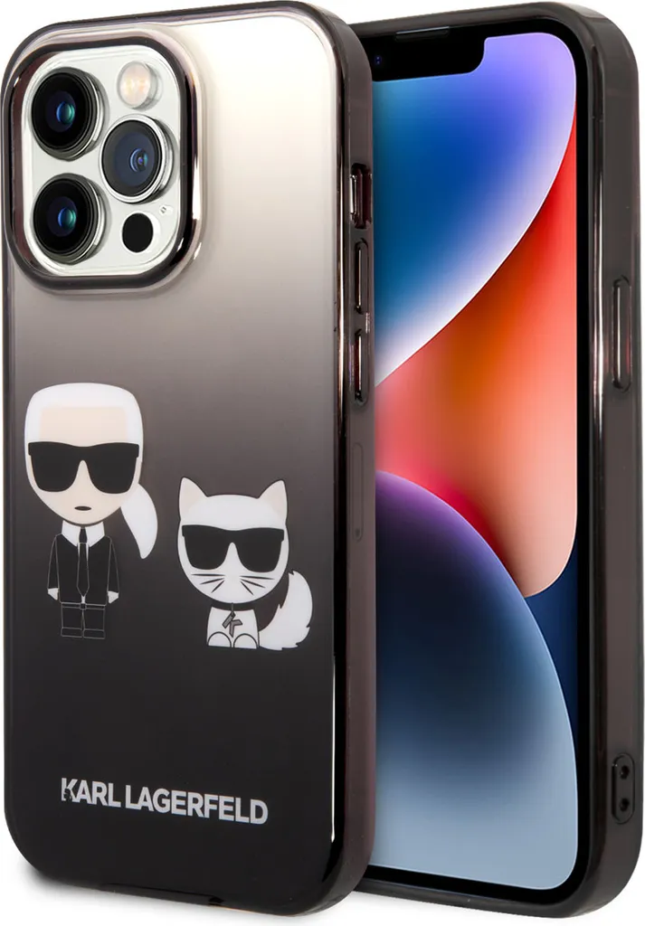 Custodia Rigida Originale Karl Lagerfeld iPhone 14 Pro 6.1 Nero