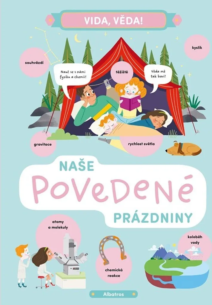 Album Illustré Naše povedené prázdniny pour Enfants - Helena Haraštová