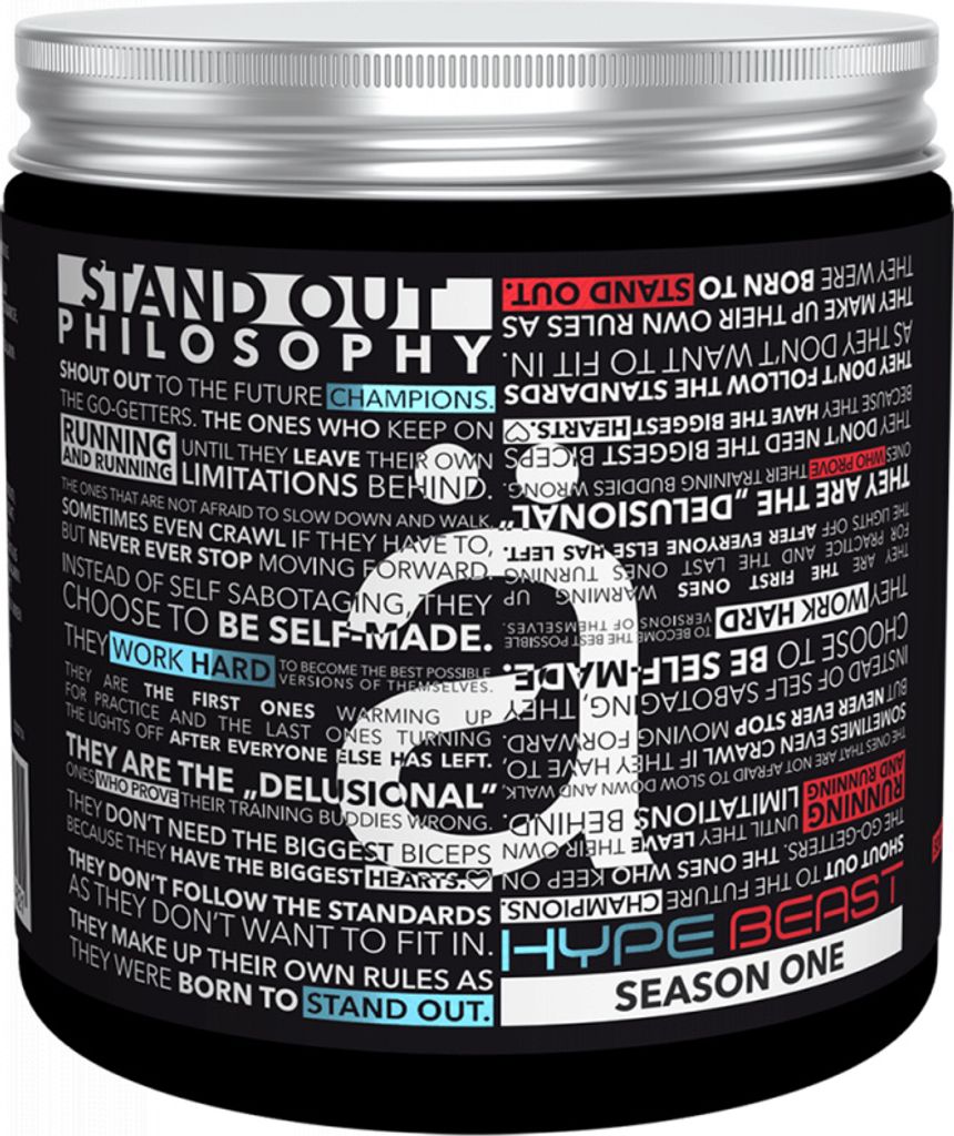 NanoSupps Hype Beast (320g) Berry Mix - Pre-Workout - Pre-Workout Booster