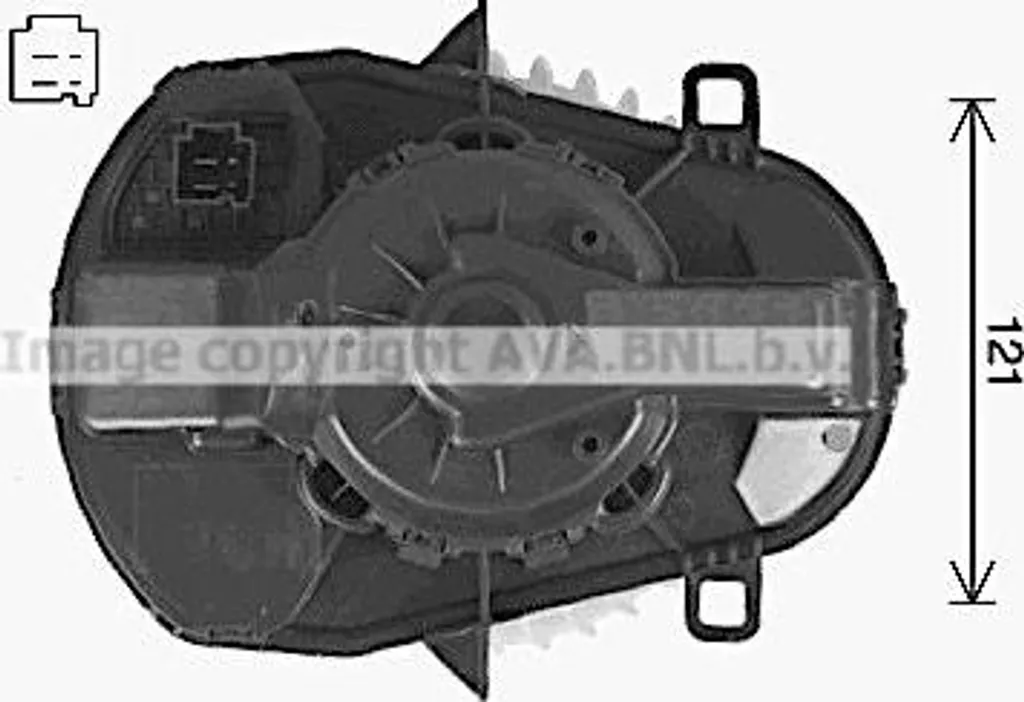 Moteur de pulseur pour climatisation Touareg AVA VN8549 OE 7P0820021