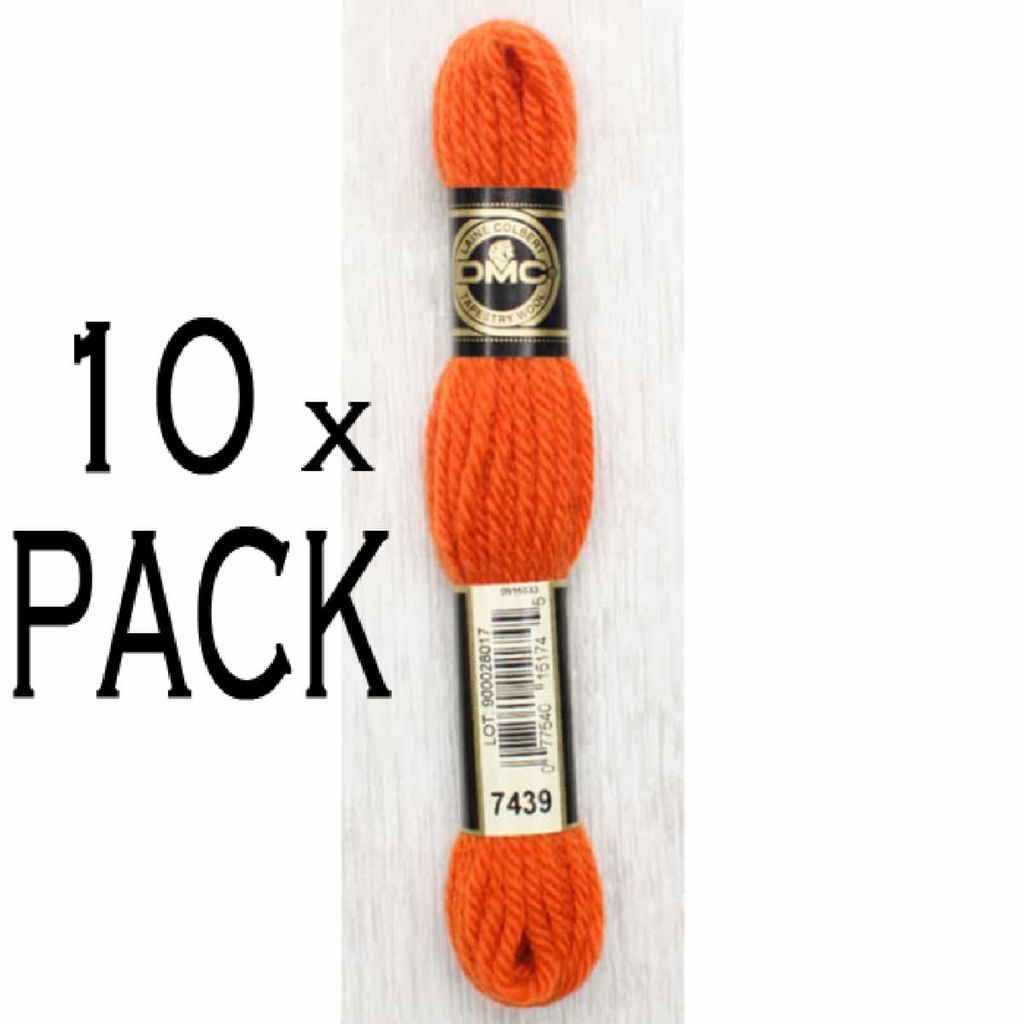 10x DMC Laine Colbert Wolle, 8m, 486-7439, VPE