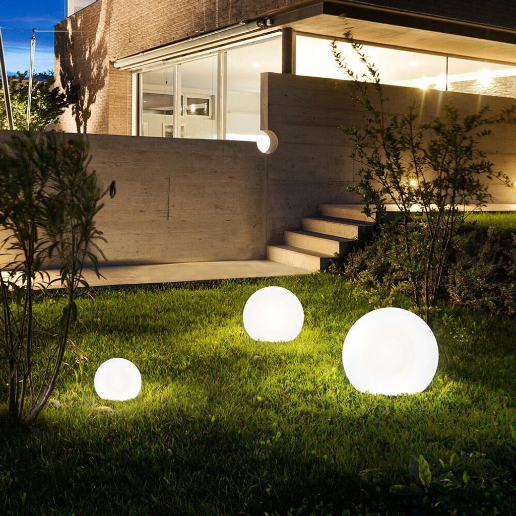 s.luce Globe Set Garten Kugelleuchten Kugellampe Kugelleuchte Gartenlampe