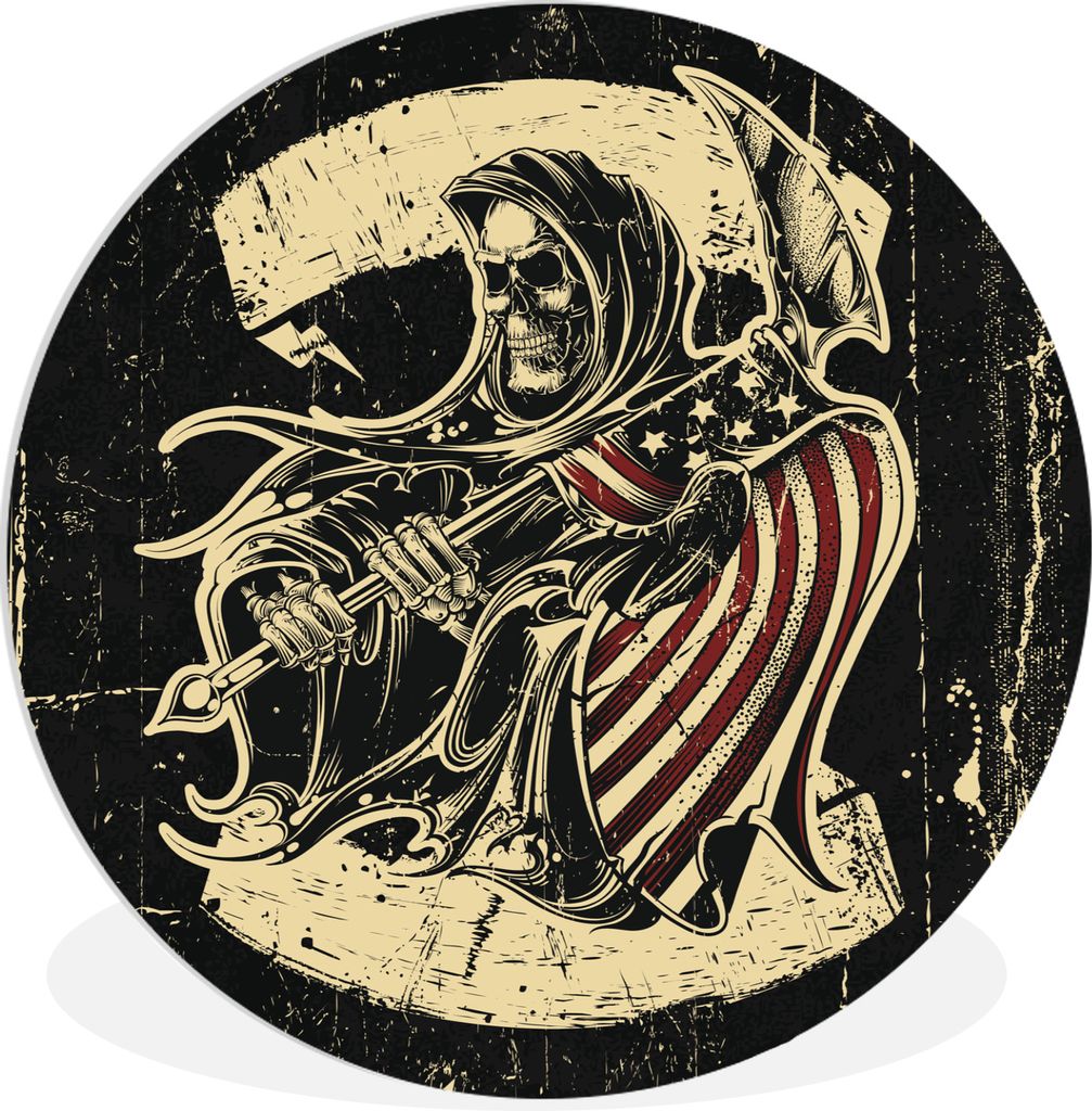 MuchoWow - Schlafzimmer - Bilder - Der Kreis - Kunst für die Wohnung - Plastik - Kunstdruck - Wandbild