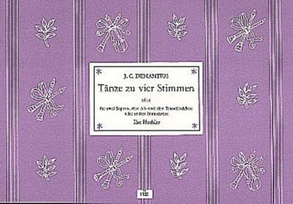 Tänze zu 4 Stimmenfür 4 Blockflöten (SSAT)
