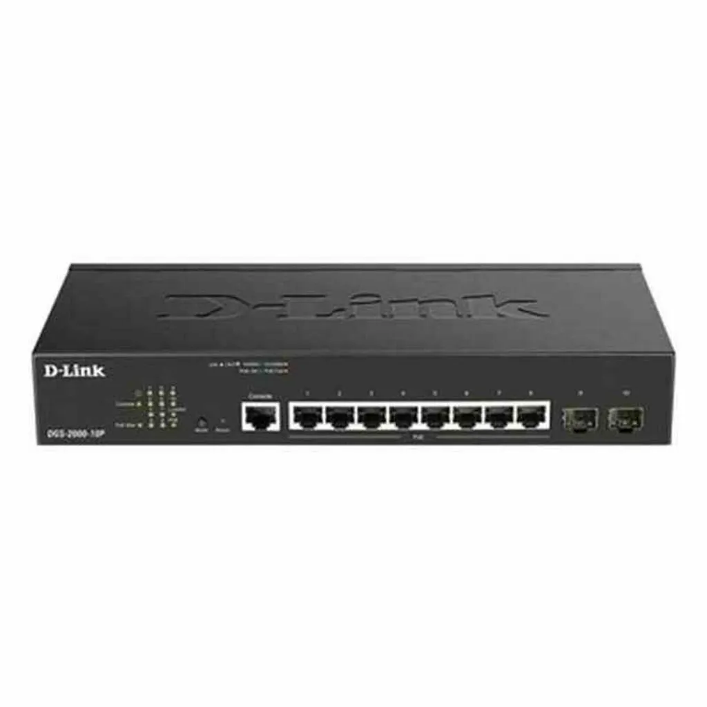 Switch PoE D-Link DGS-2000-10P : Éliminez la Saturation de votre Réseau