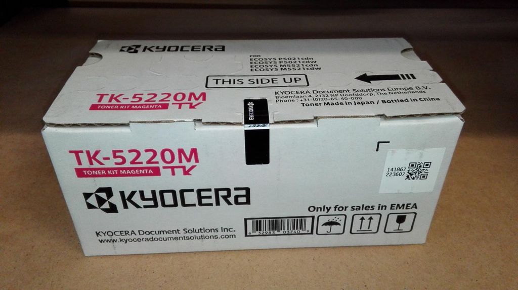 KYOCERA TK-5220M, 1200 Seiten, Magenta, 1 Stück(e) Produktbild 