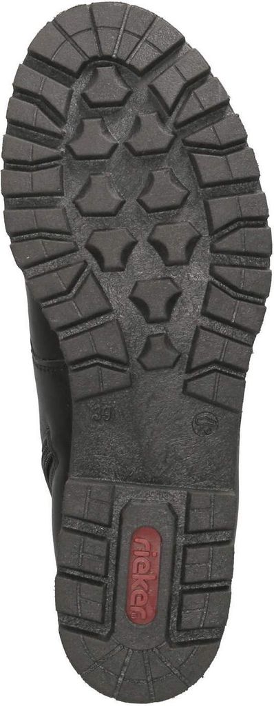 Rieker Schnürstiefel - Tiefschwarz Kunstleder Größe: 39 Produktbild 77