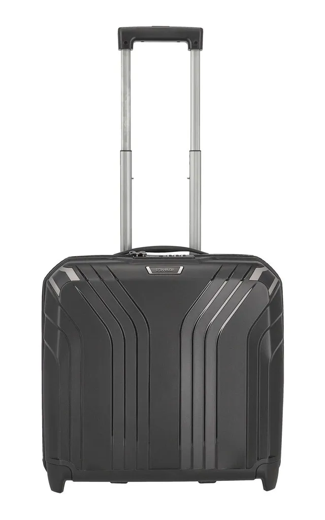 Travelite Elvaa Businesswheeler Noir 44cm - Valise Cabine de Luxe