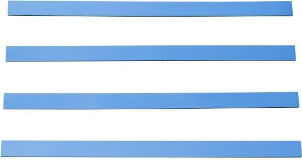 Magnetisches Band 250x14x2mm VE=4 Stück dunkelblau Produktbild 