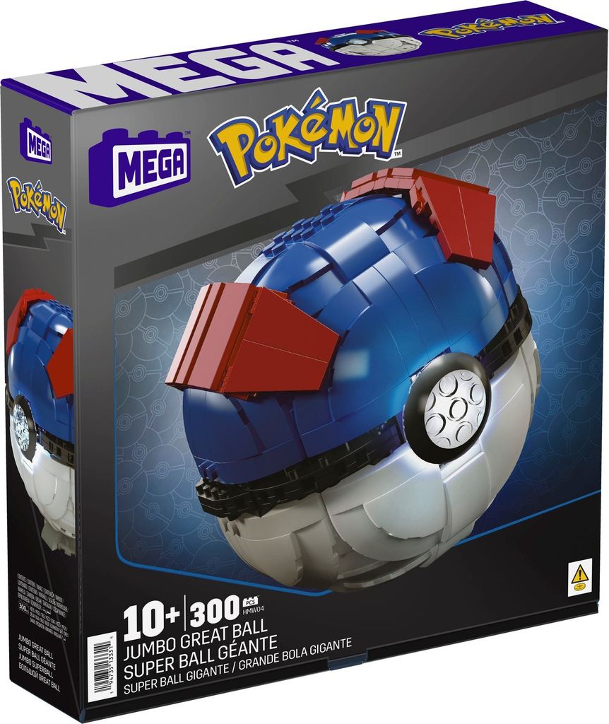 Mega Pokémon Jumbo Boule de choc Image du produit 