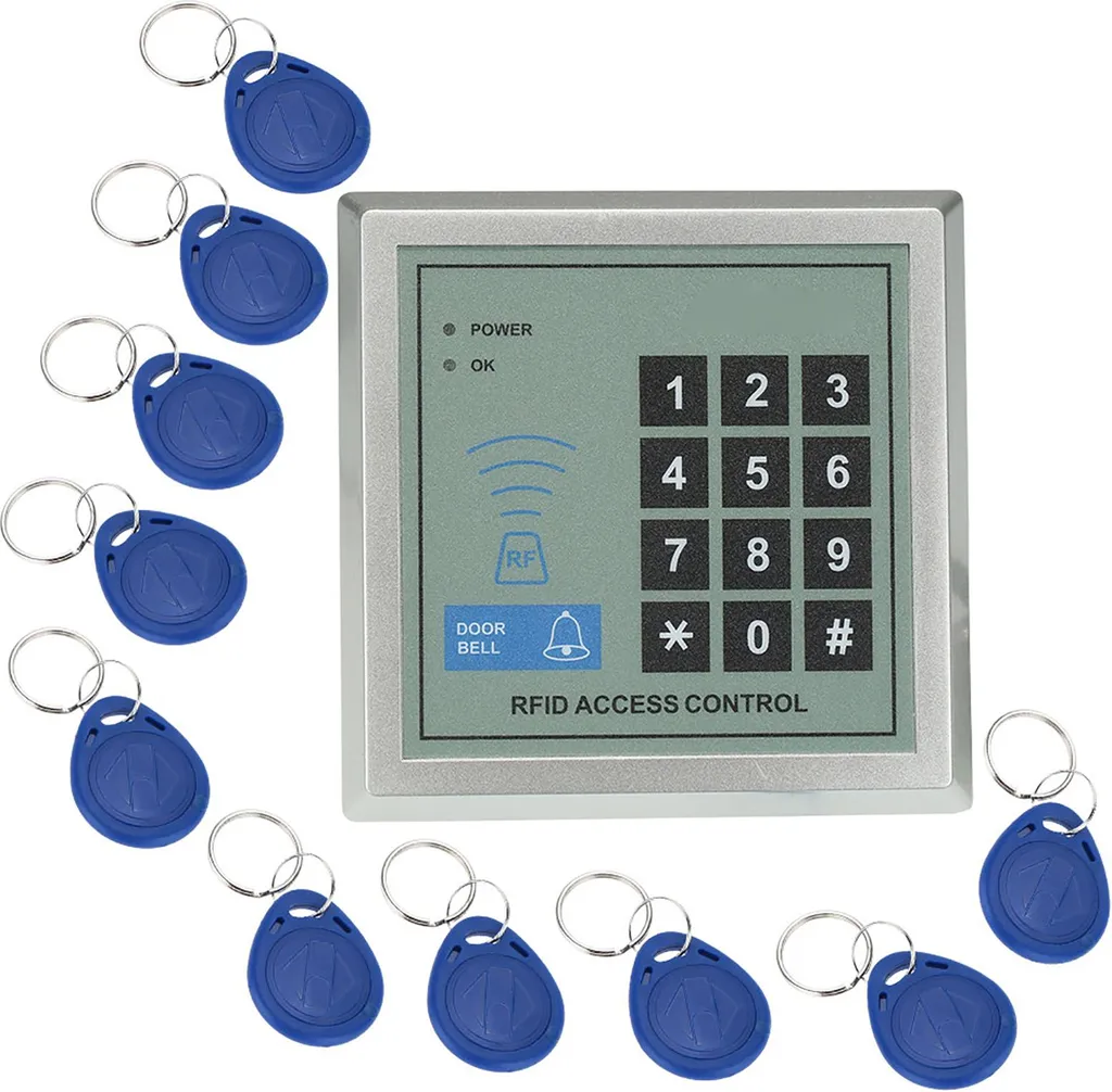 Solution Sécurité Bureau : Kit Contrôle d'Accès RFID et Digicode