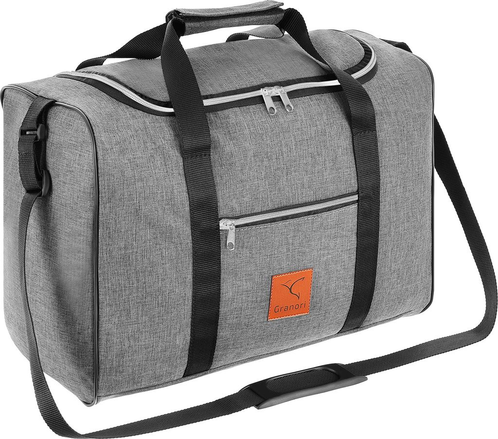 Granori Handgep ck Reisetasche 40x30x20 Cm WT2 Grau