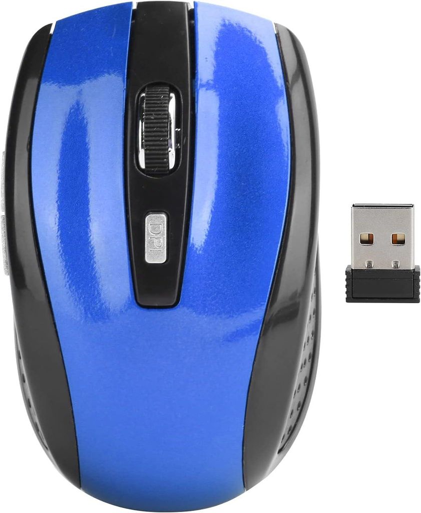 Maus, Silent Mouse 2.4G Tragbare Mobile Optische Maus mit USB-Empfänger Einstellbare DPI für Gaming-Zubehör für Notebooks