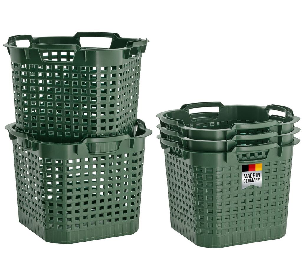 5x Erntekörbe Kartoffelkorb Gartenkorb lebensmittelecht, Produktbild 