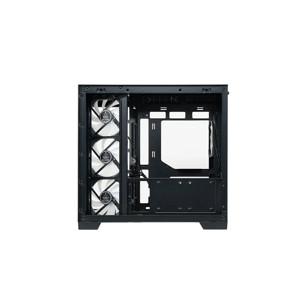 Case PC Silentware View Black: Qualità e Flusso d'Aria Garantito - 11