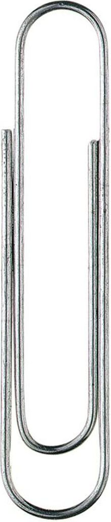 Akten-Klammer Stahl glatt vernickelt 50mm VE=10x100 Stück