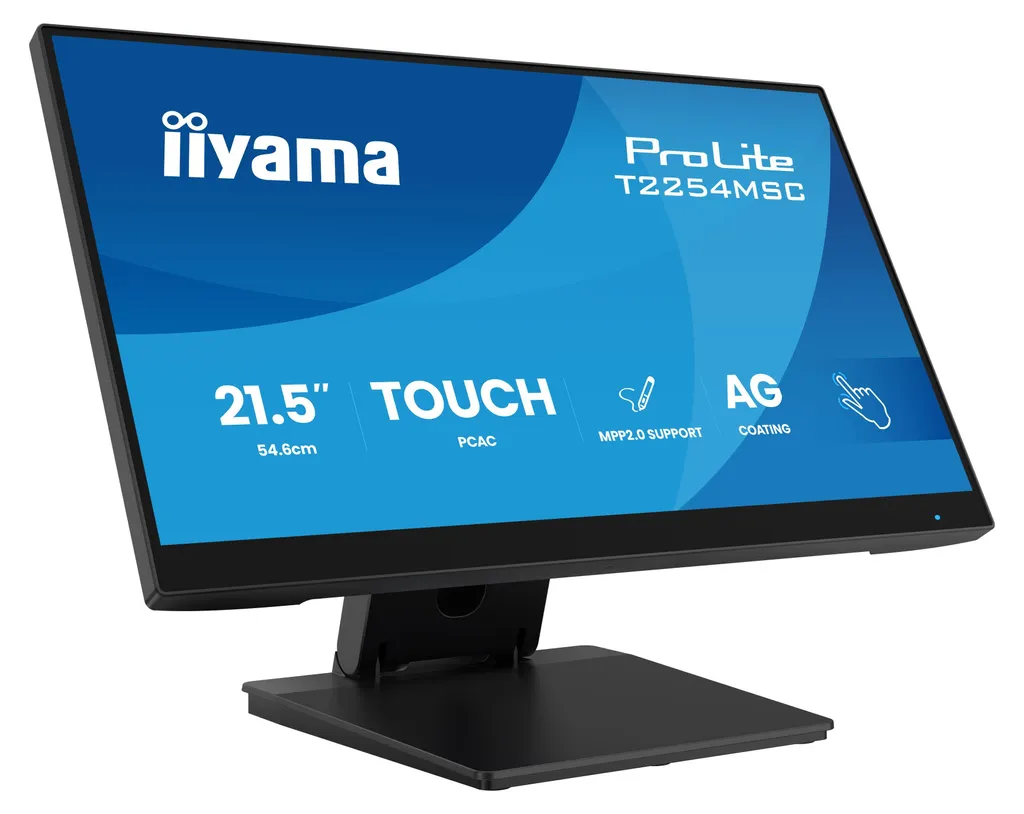 Écran Tactile Iiyama T2254MSC-B2AG : Fini les Reflets et Traces de Doigts