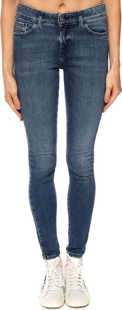Diesel Slandy-Ankle 084UD Damen Jeans Slim Straight