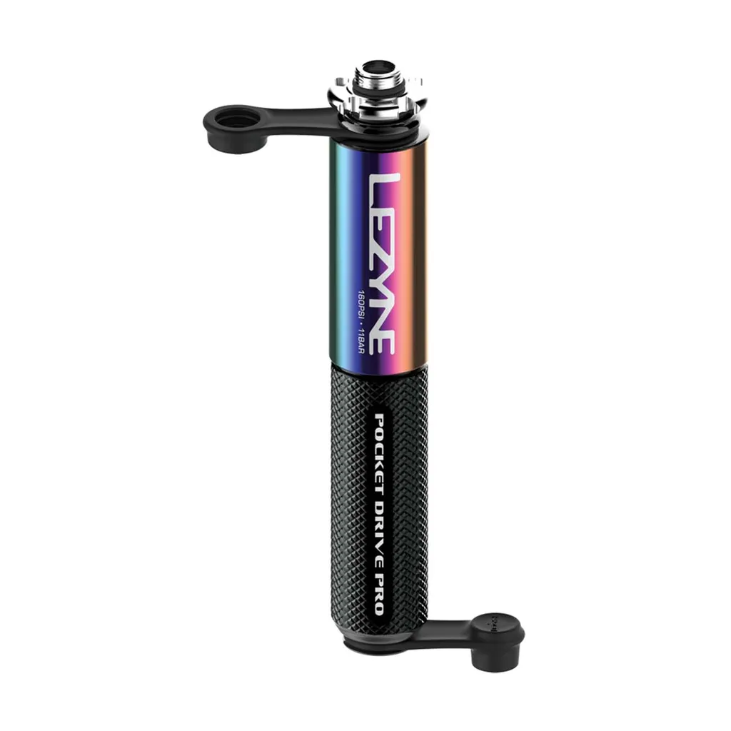 Pompe de secours vélo route Lezyne Pocket Drive Pro pour cyclisme