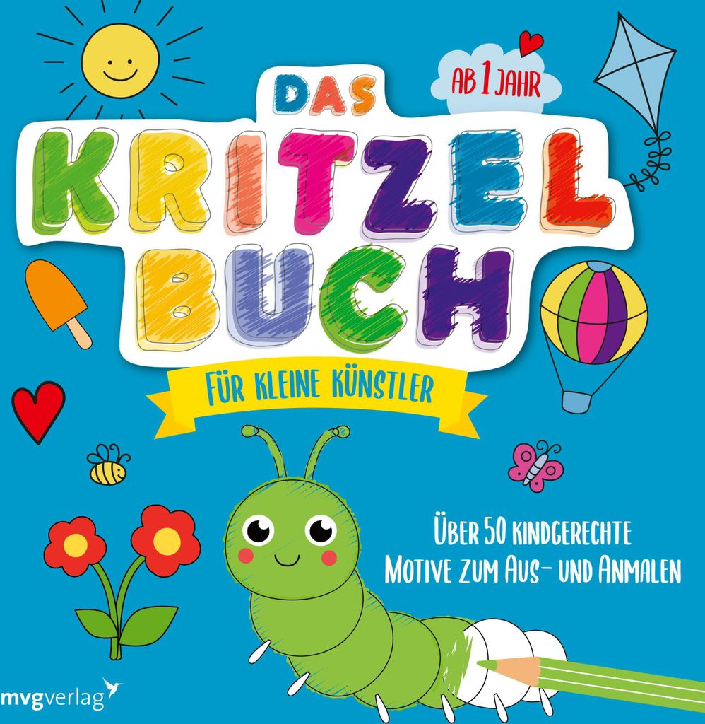 Das Kritzelbuch für kleine Künstler ab 1 Jahr Produktbild 