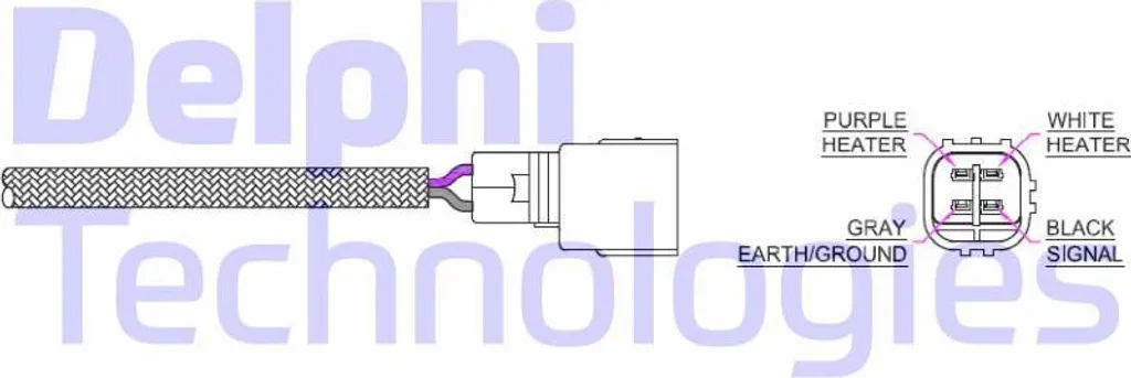 Capteur d'Oxygène Sonde Lambda DELPHI pour Corolla, Camry et IS GS