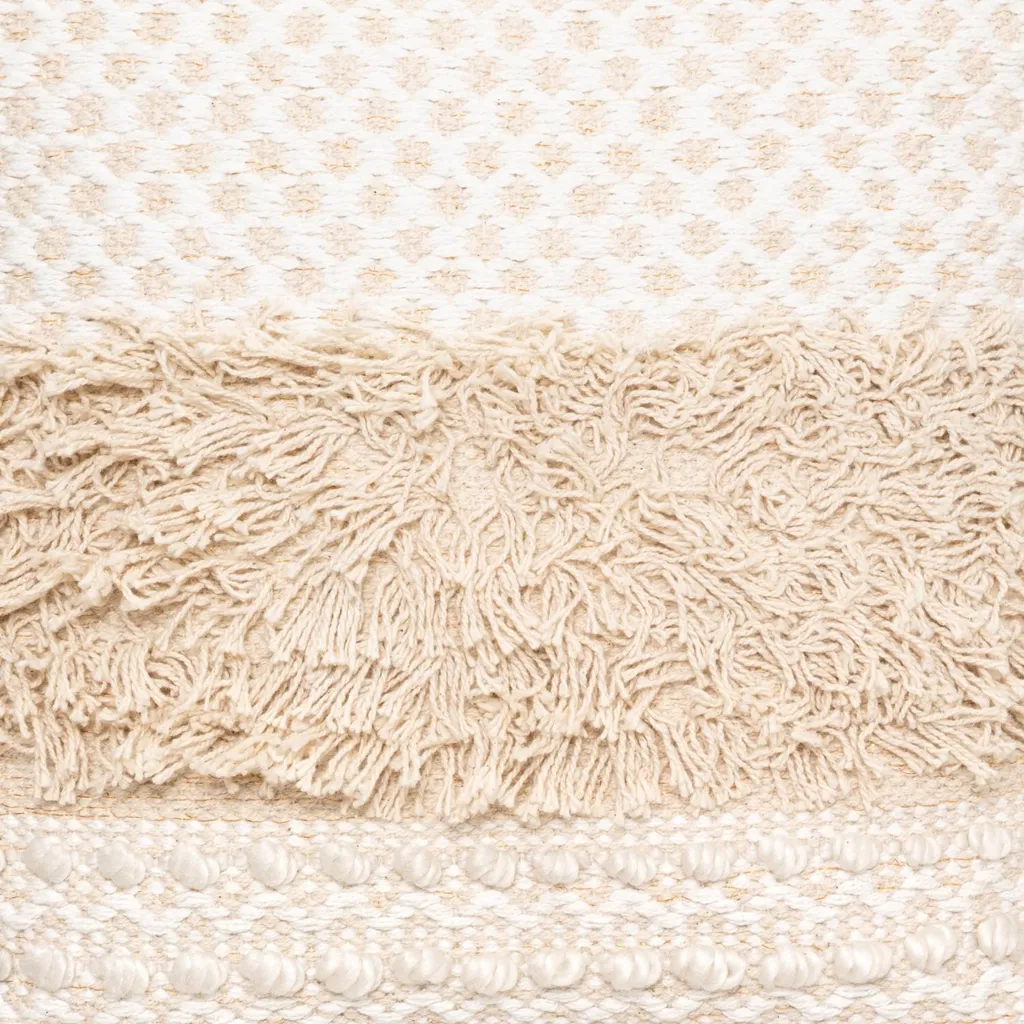 Cuscino decorativo Cot Sand, cotone, boho, 40 x 40 cm - 4