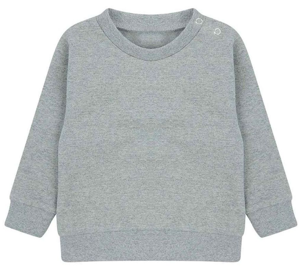 Larkwood - Sweatshirt Nachhaltig für Kinder LT3891 (102) (Grau meliert)