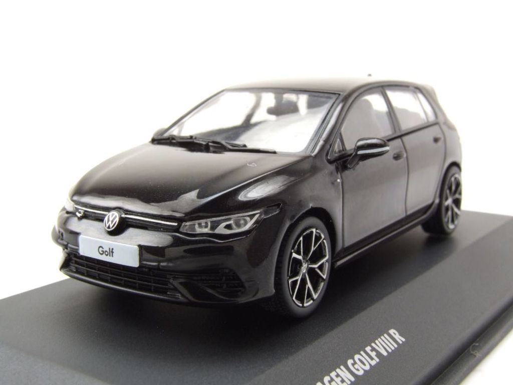 Solido 421438170 VW Golf 8 R 2022 schwarz 1:43 Produktbild 