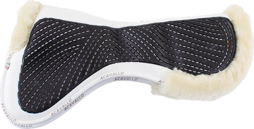 Acavallo CC Gel & Memory Foam Half Pad Eco-Wool