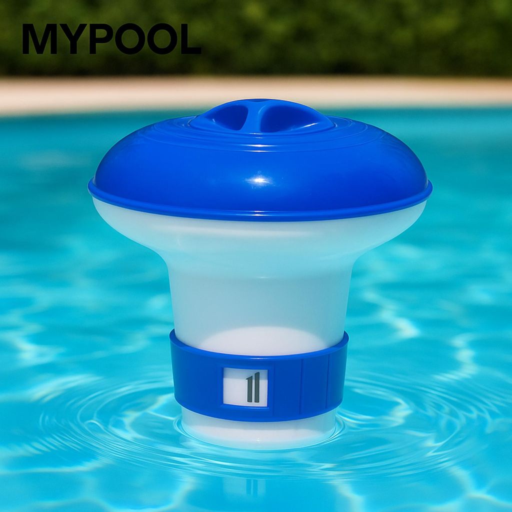 Dosierschwimmer 12,5 cm Chlor Dosierer Tabletten 20g Pool Produktbild 