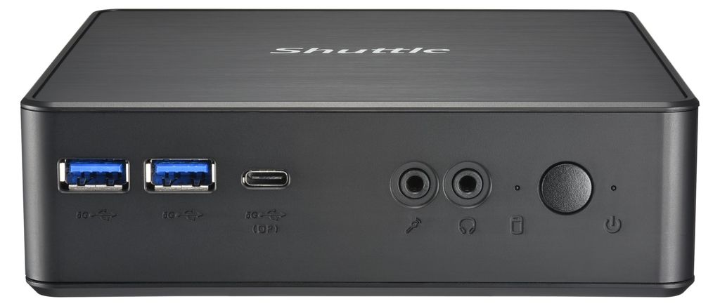 Shuttle Barebone XPC Nano NC40U7 DDR4 4 schwarz - Barebone - Core i7