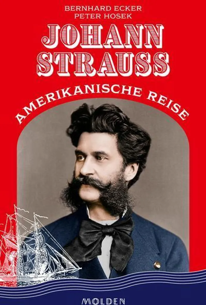 Livre Le voyage américain de Johann Strauss récit biographique illustré