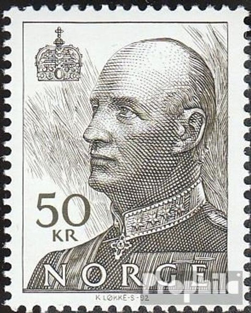 Briefmarken Norwegen 1992 Mi 1100C x (kompl.Ausg.) postfrisch König Harald V
