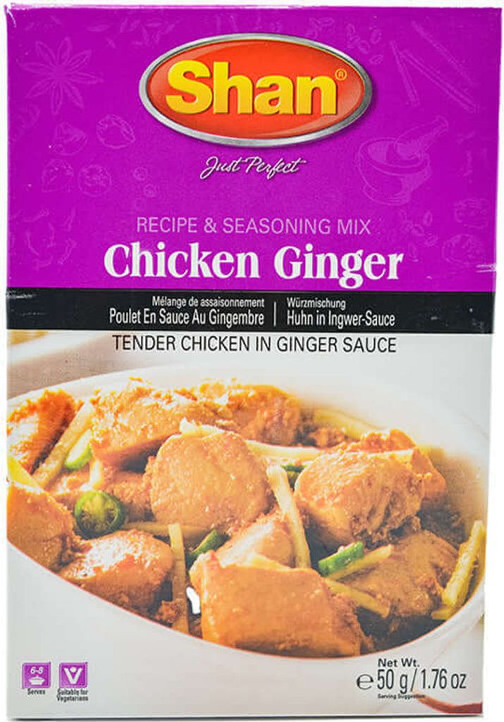 Shan Chicken Ginger Gewürzmischung – Würzige Mischung für Produktbild 