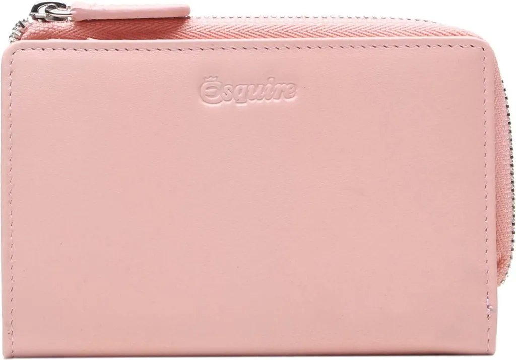 Portafoglio Esquire Viktoria 62 con RFID - Pelle Rosa Albicocca - 1