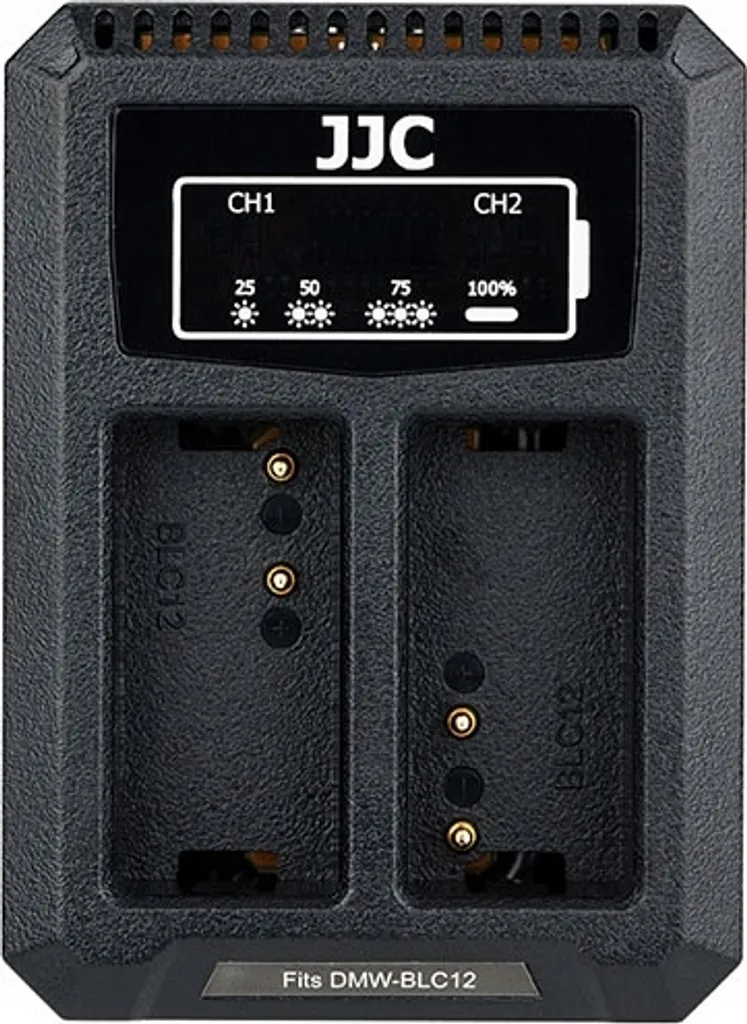 Chargeur USB Double pour Panasonic DMW-BLC12 Sigma BP-51 Leica BP-DC12