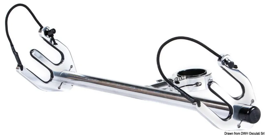 Skis nautiques combo et slalom avec fixations de 38 mm - Modèle Sport