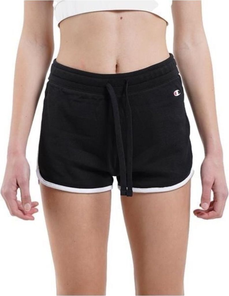 Champion Shorts Baumwoll-Shorts mit Kontrastpaspelierung und C-Logo