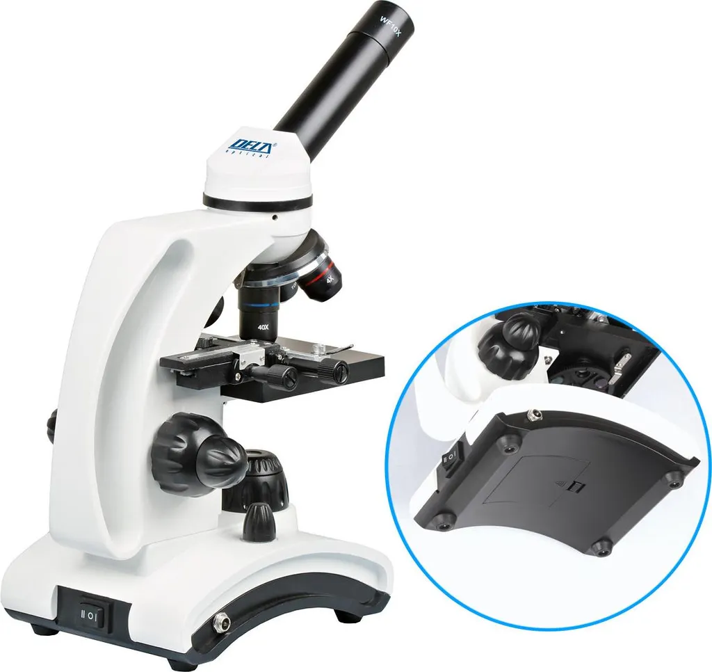 Microscope Delta Optical Biolight 300 avec Prise EU 220V One Size - 4