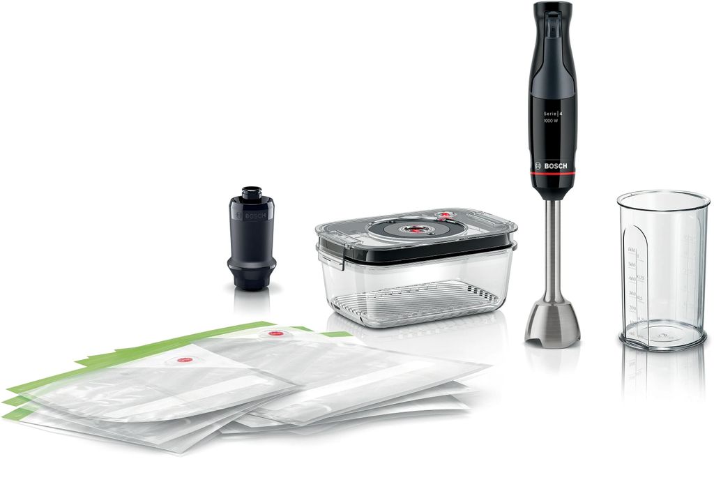 Bosch Serie 4 MSM4B6V2, Pürierstab, 1,2 l, 1,4 m, 1000 W, Produktbild 