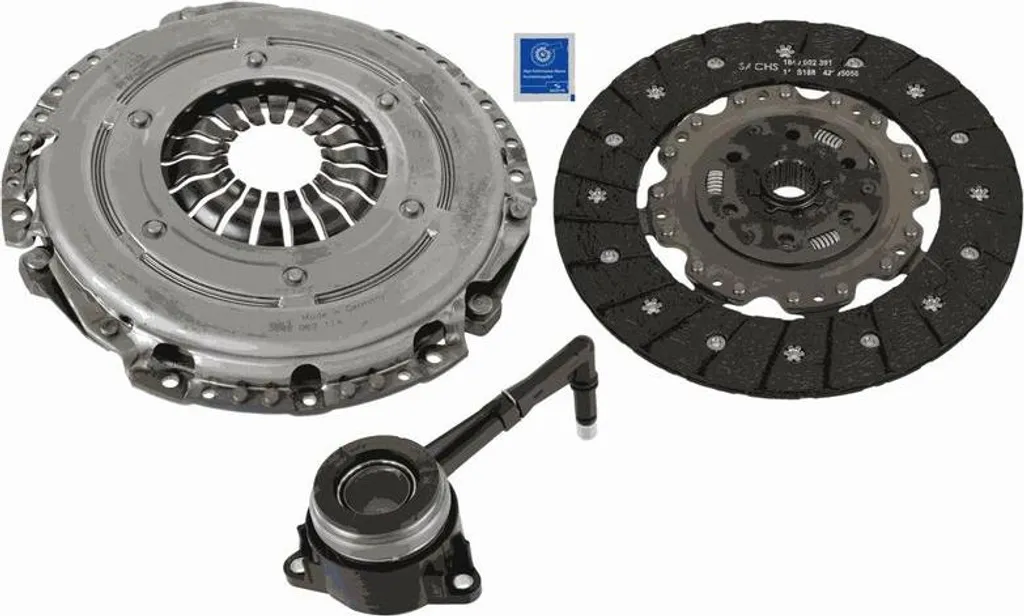 Kit embrayage renforcé SACHS 3000 990 350 - Haute résistance Seat Leon