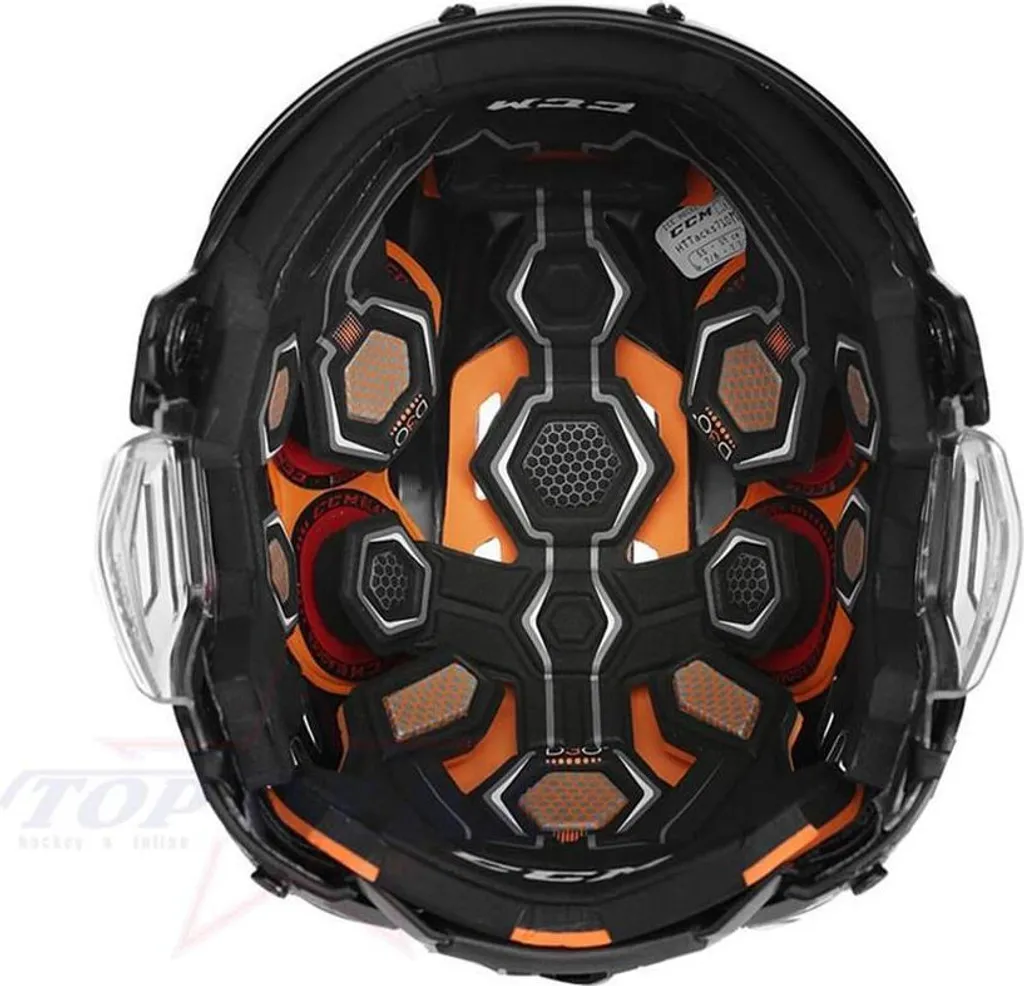 Casque CCM Tacks 710 bleu taille S avec mousse confort D3O