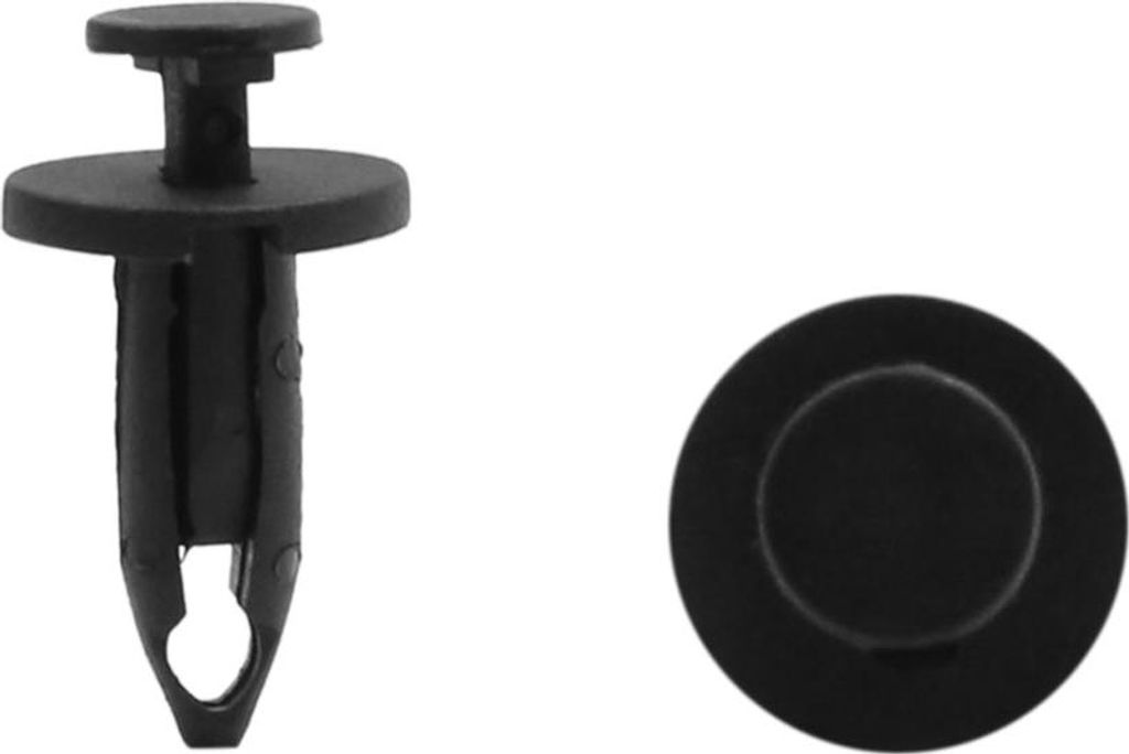 200Pcs 7mm Loch Dmr Plastik Niet Treiben Nagel Trimmen Fastener Modul Klammer DE de