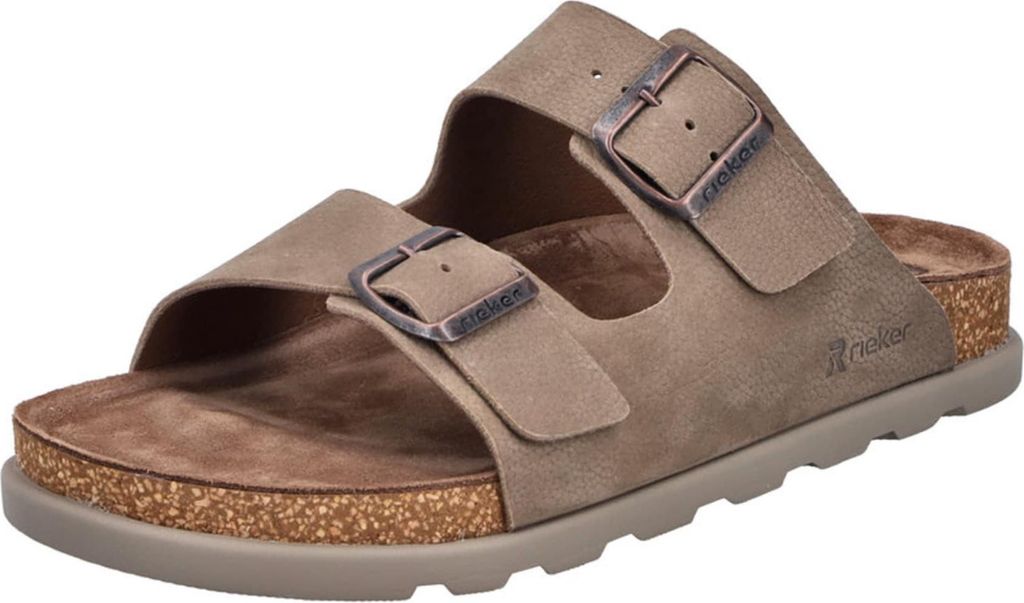 Rieker Pantoletten Herren 32313933303435 Beige 40 EU Produktbild 